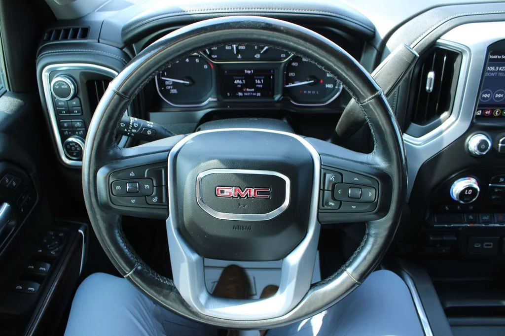 Used 2021 Summit White GMC SLT image 46