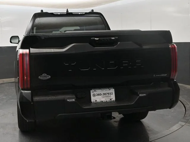 New 2026 Midnight Black Metallic Toyota Tundra Limited image 7
