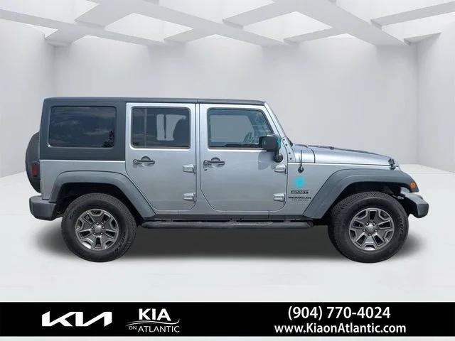 Used 2017 Silver Jeep Unlimited Sport image 2
