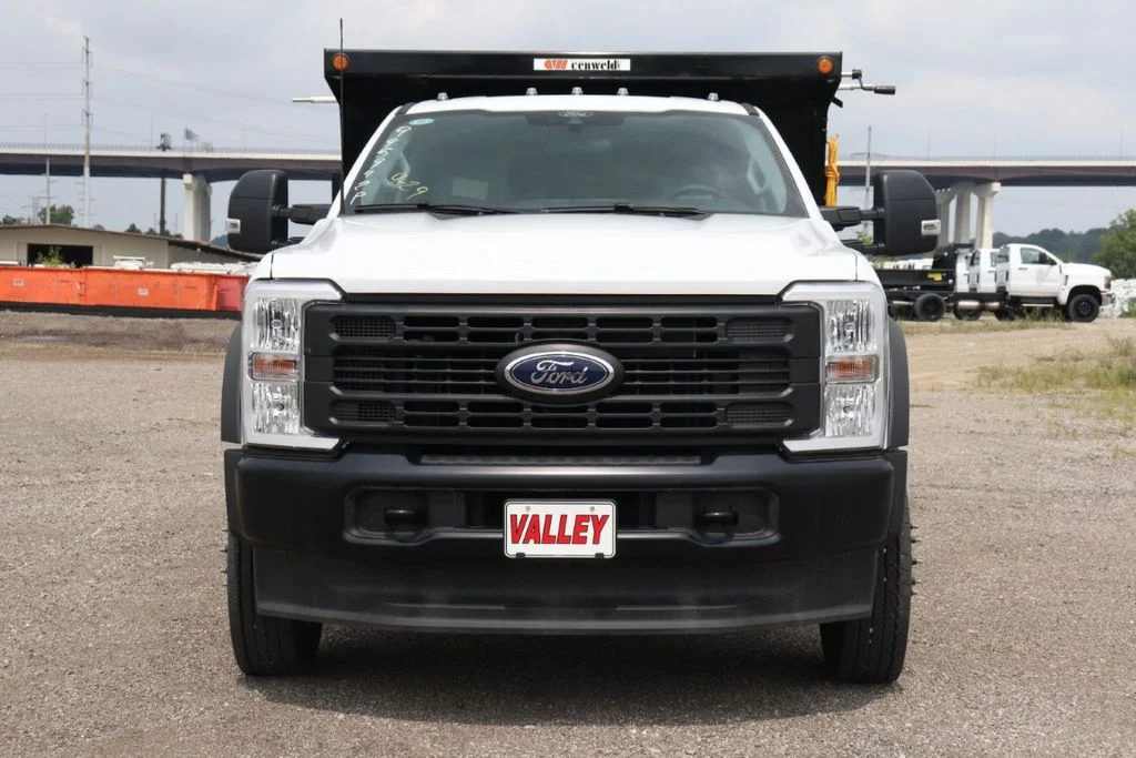 New 2026 White Ford XL Dump Truck image 3