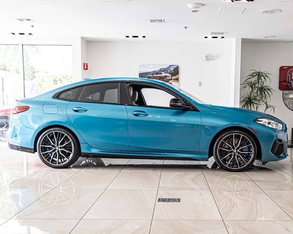Used 2021 Blue BMW M235i Gran Coupe xDrive image 9