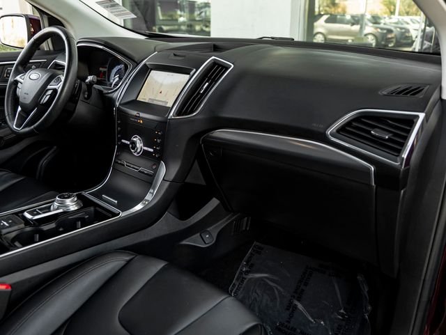 Used 2020 Burgundy Velvet Metallic Tinted Clearcoat Ford Titanium image 35