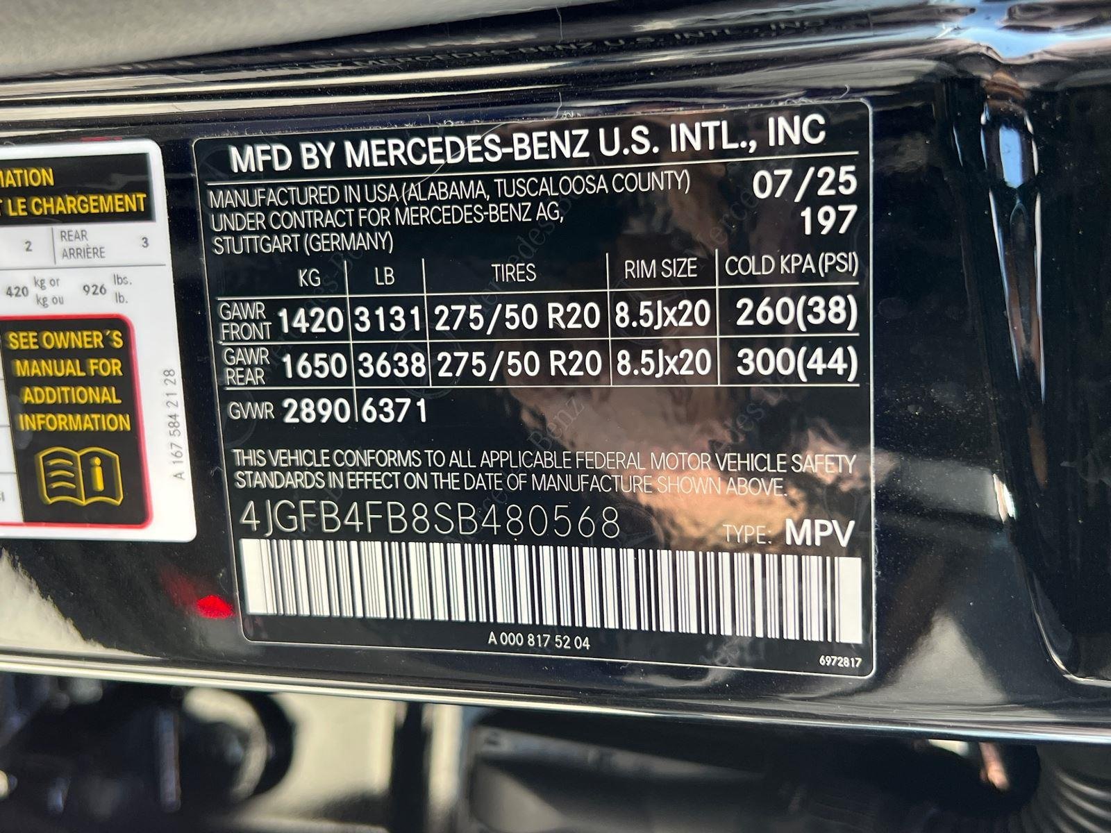 Used 2025 BLACK Mercedes-Benz GLE 350 image 33