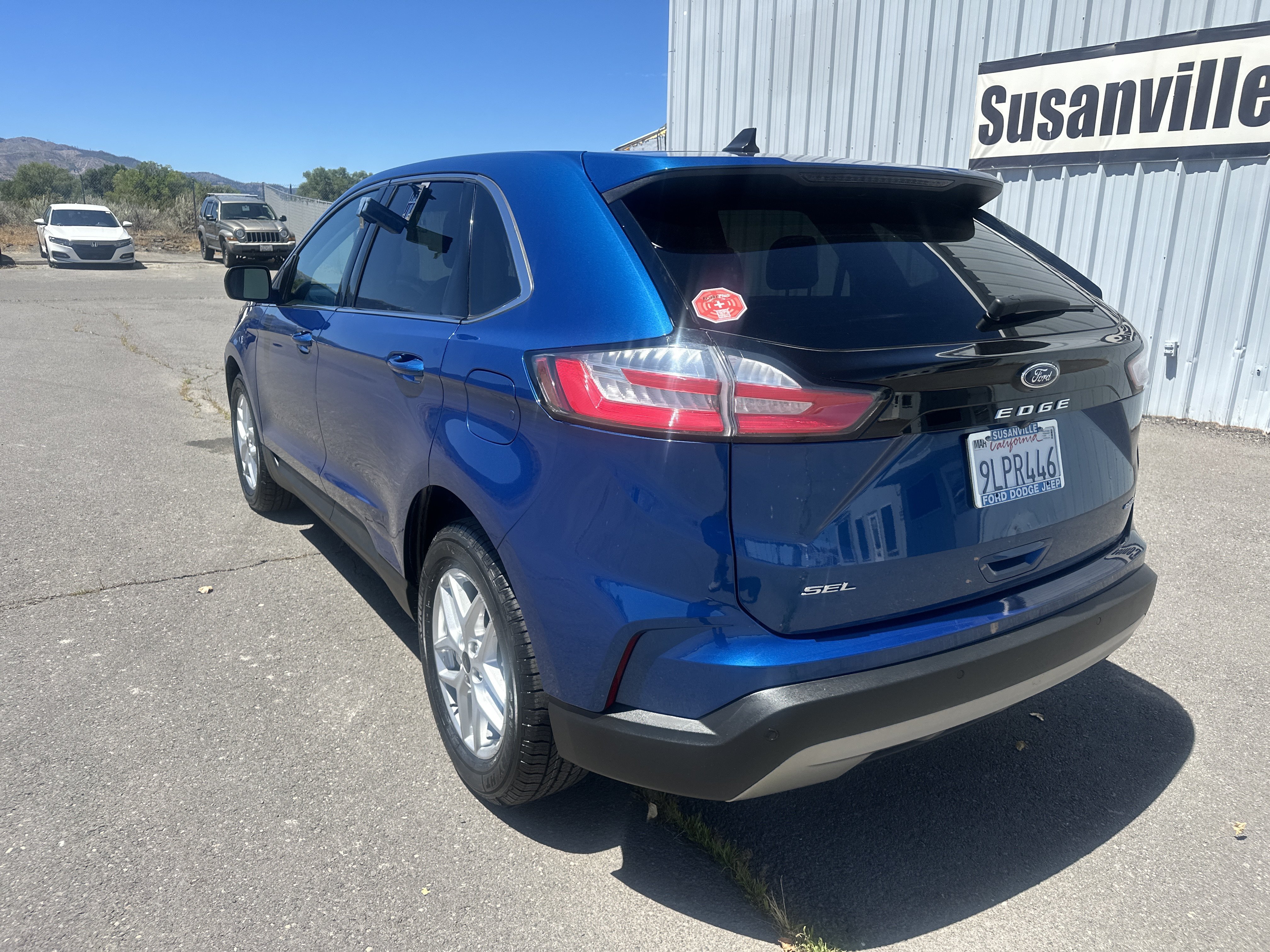 Used 2024 Blue Ford  image 3