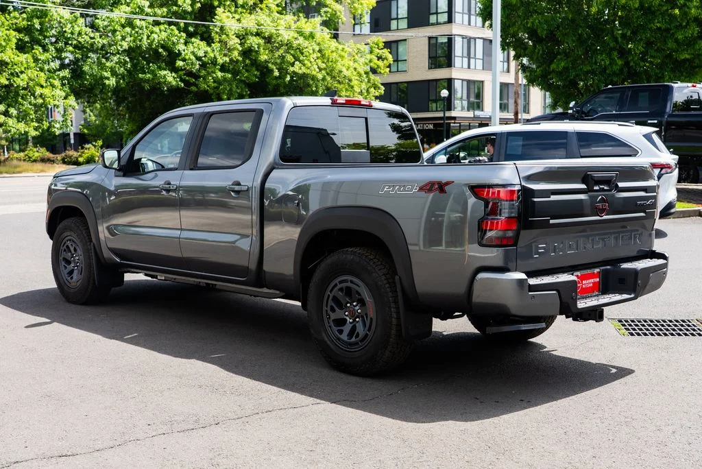 New 2026 Gun Metallic Nissan Crew Cab PRO-4X® Long Bed image 4
