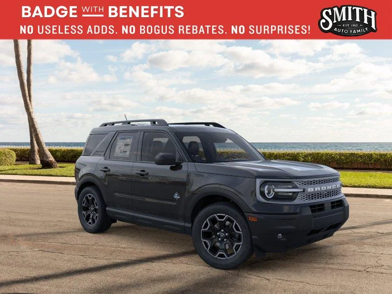 New 2025 Shadow Black Ford Outer Banks® image 8