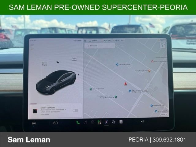 Used 2020 Gray Tesla Standard Range Plus image 12