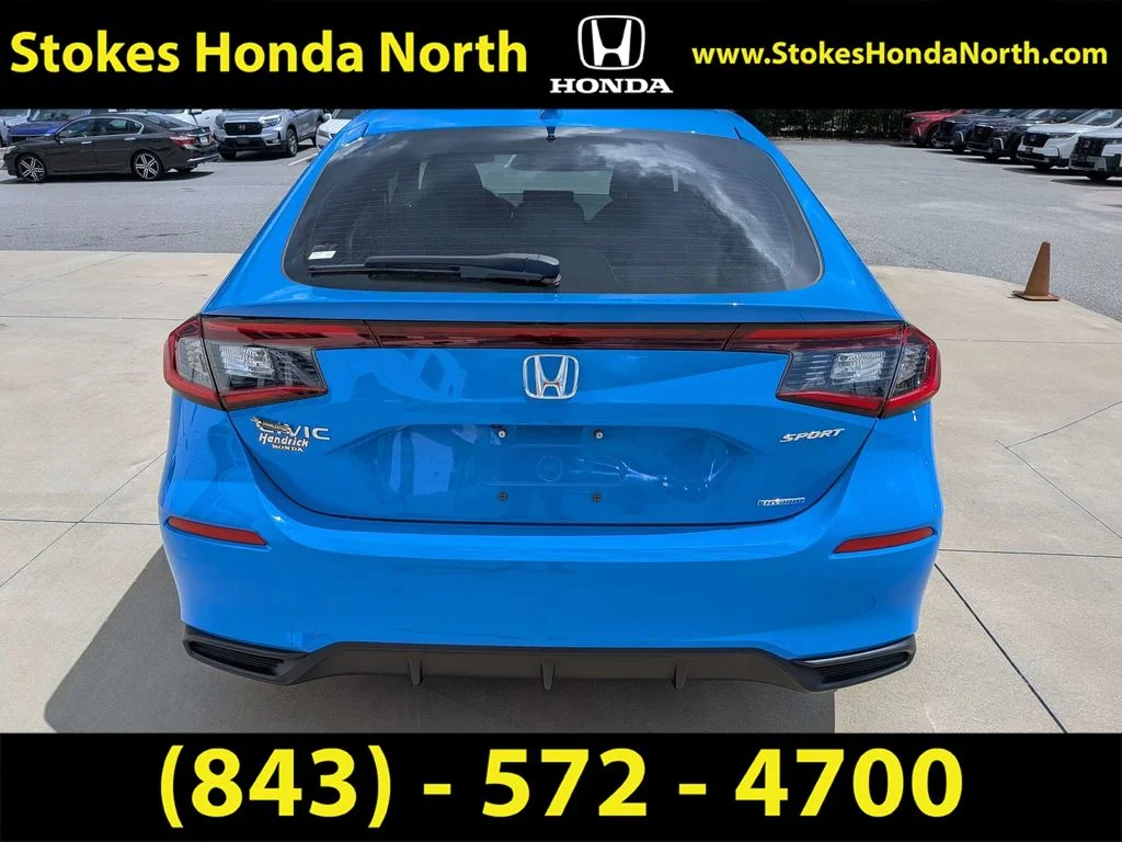 Certified Used 2025 Blue Honda Sport image 8