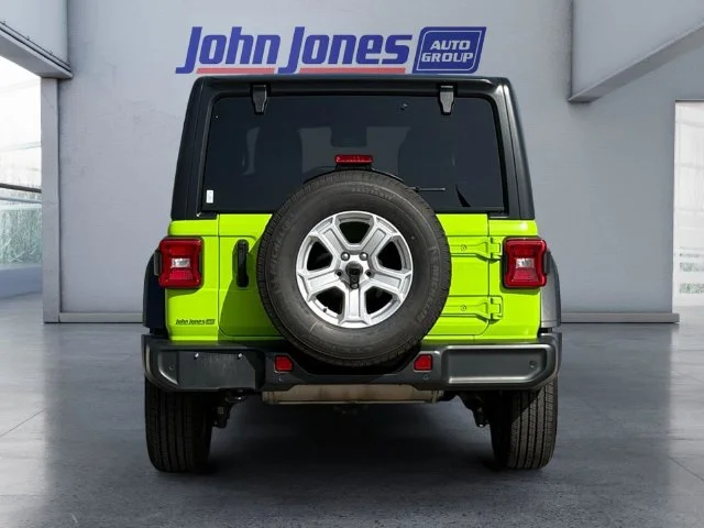 Used 2021 Gecko Clearcoat Jeep Unlimited Sport S image 4
