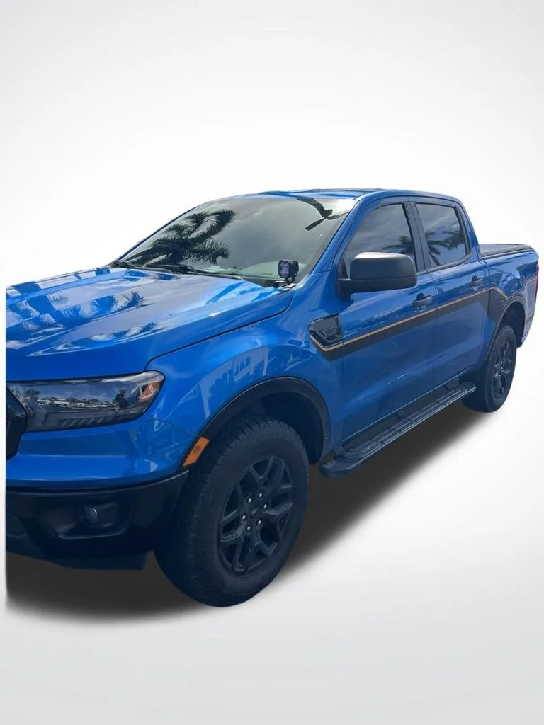 Used 2023 Velocity Blue Metallic Ford XLT image 2