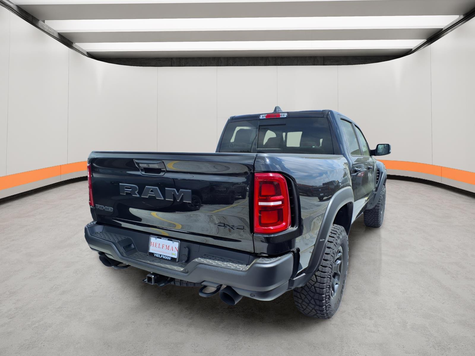 New 2026 Diamond Black Crystal Pearl-Coat Exterior Paint RAM RHO image 4