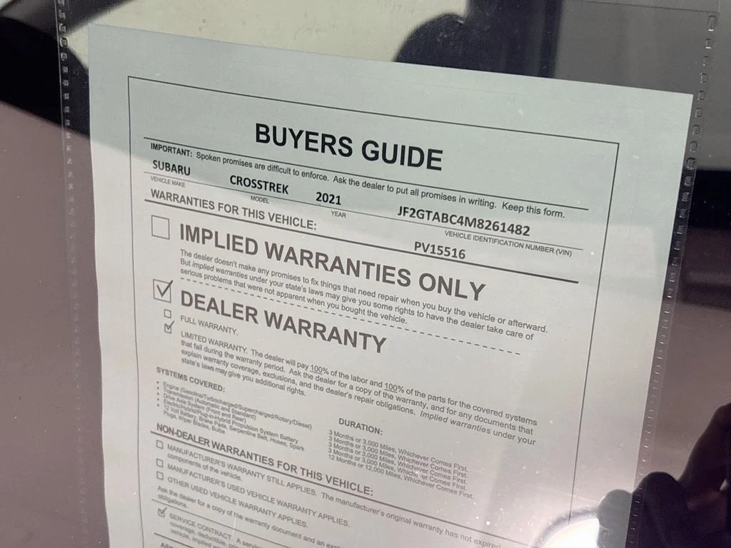 Used 2021 Silver Subaru Base image 23