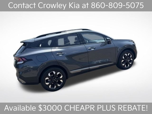 Certified Used 2023 Gray Kia X-Line image 9