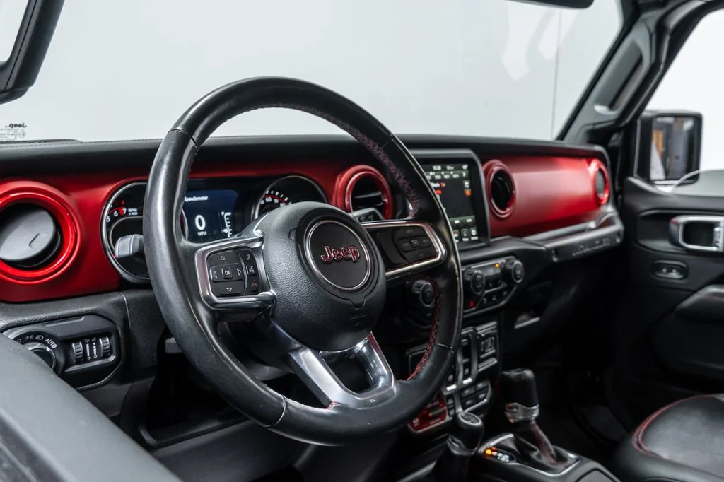 Used 2021 Black Clearcoat Jeep Rubicon image 4