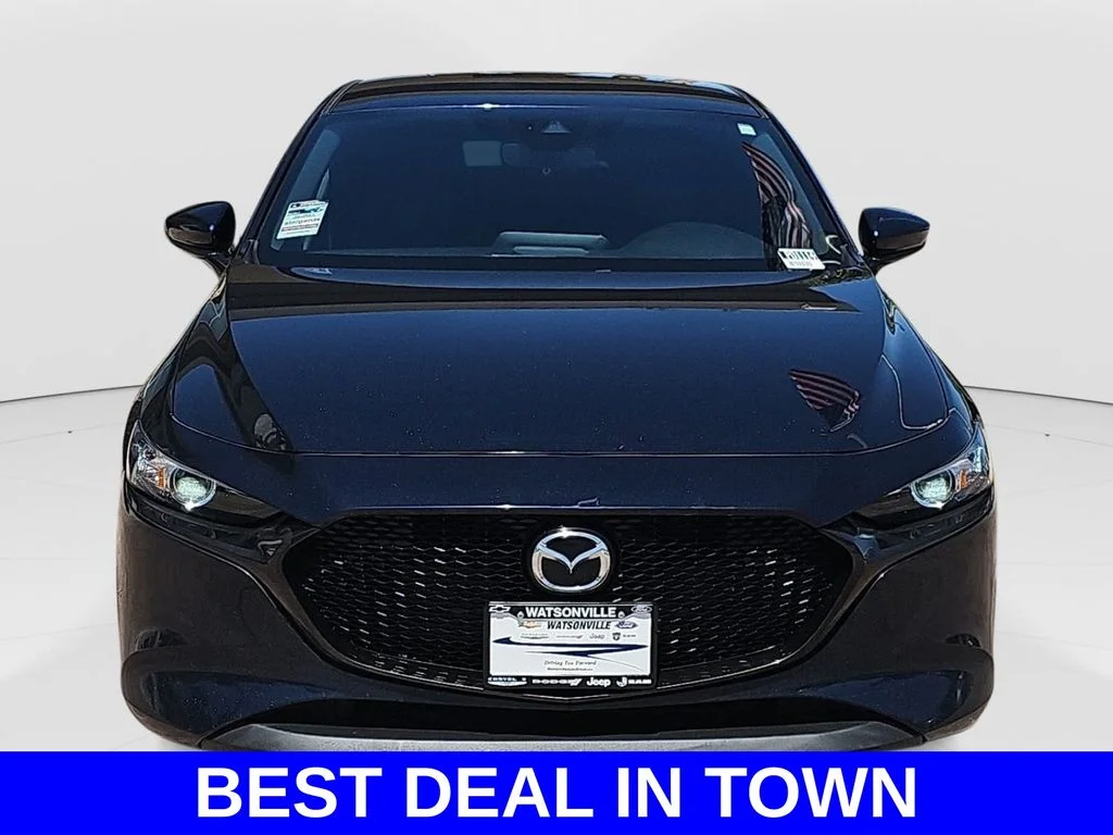 Used 2019 Blue Mazda Base MAZDA3 image 8