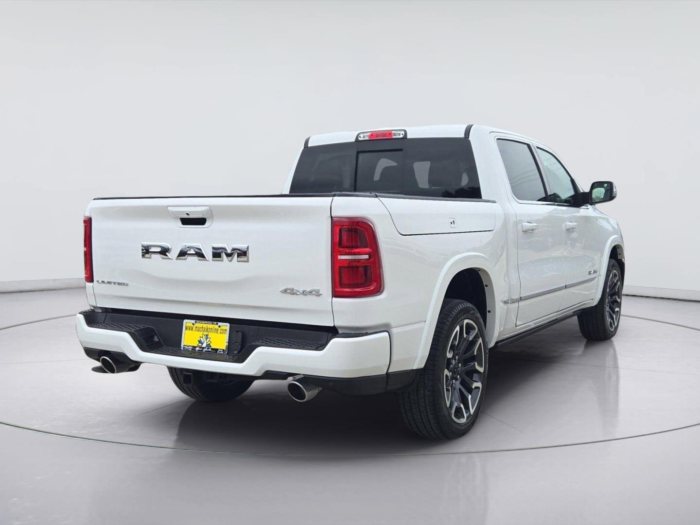 Used 2025 Diamond Black Crystal Pearlcoat Ram Limited image 5