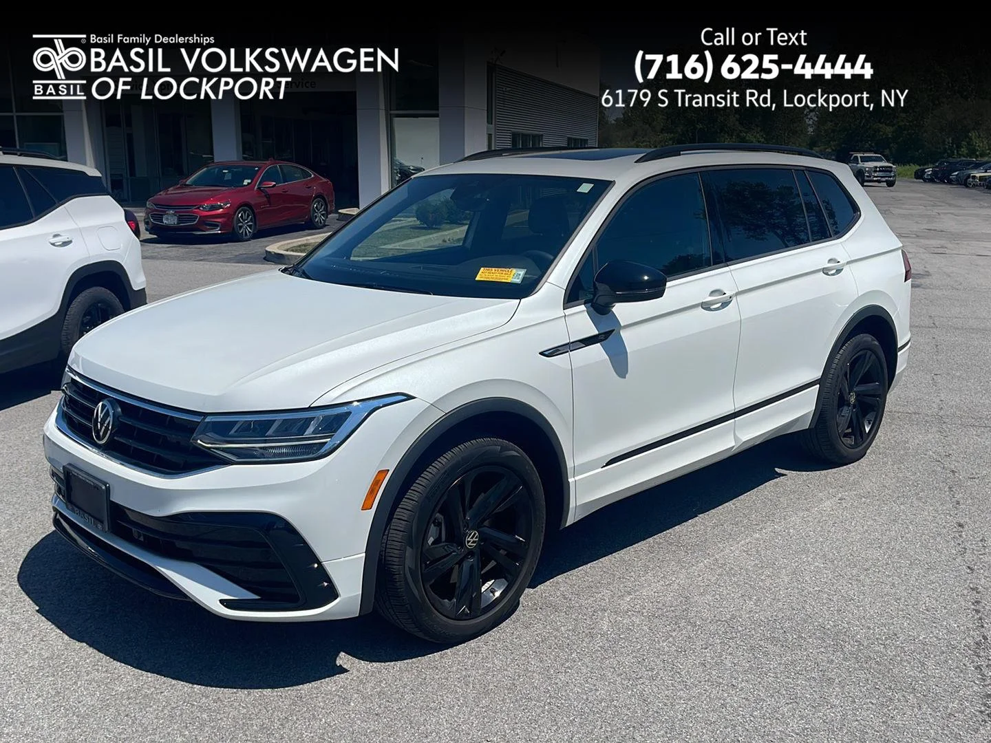 Certified Used 2024 Opal White Pearl Volkswagen SE R-Line Black image 1
