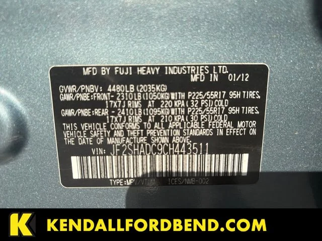 Used 2012 Green Subaru 2.5X image 19