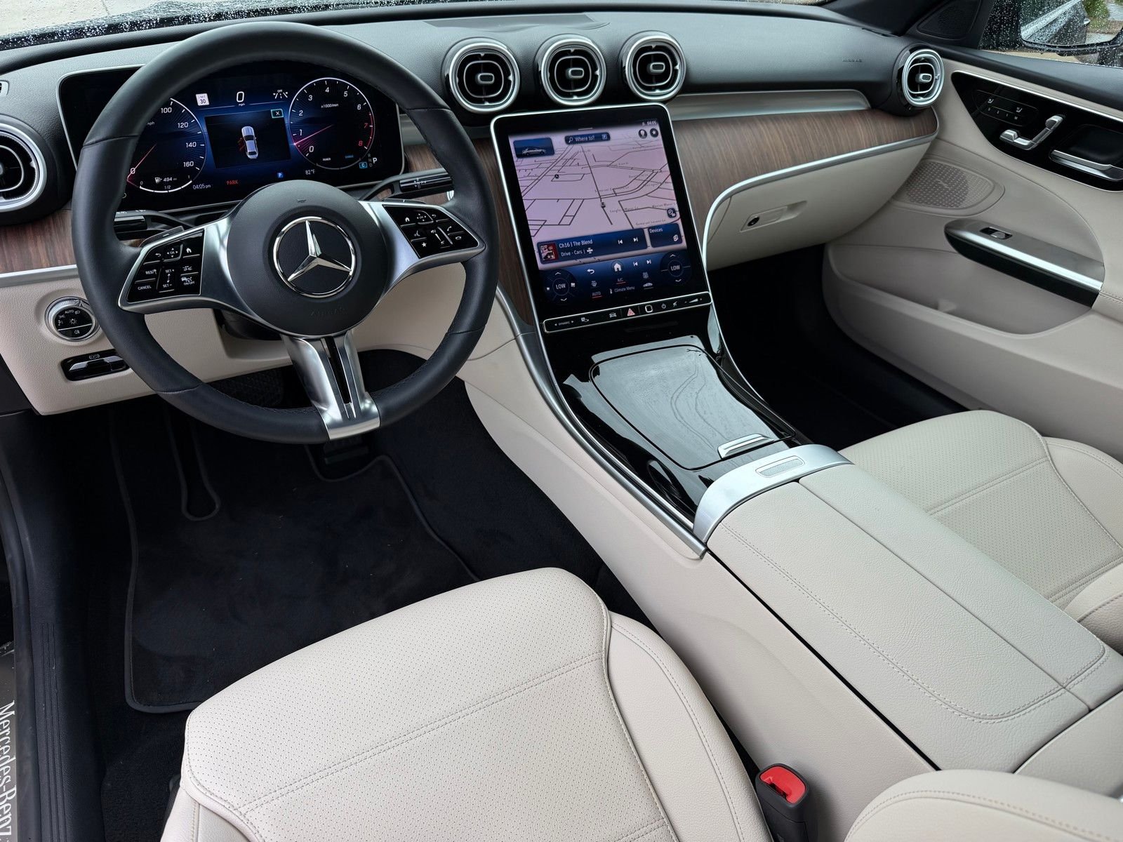 Used 2023 Black Mercedes-Benz C 300 image 2