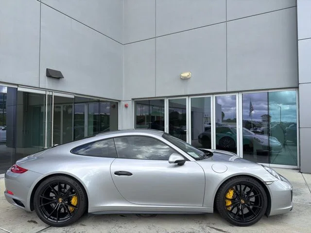 Used 2019 GT Silver Metallic Porsche Carrera 4S image 8