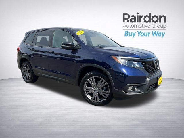 Used 2021 Obsidian Blue Pearl Honda EX-L image 1