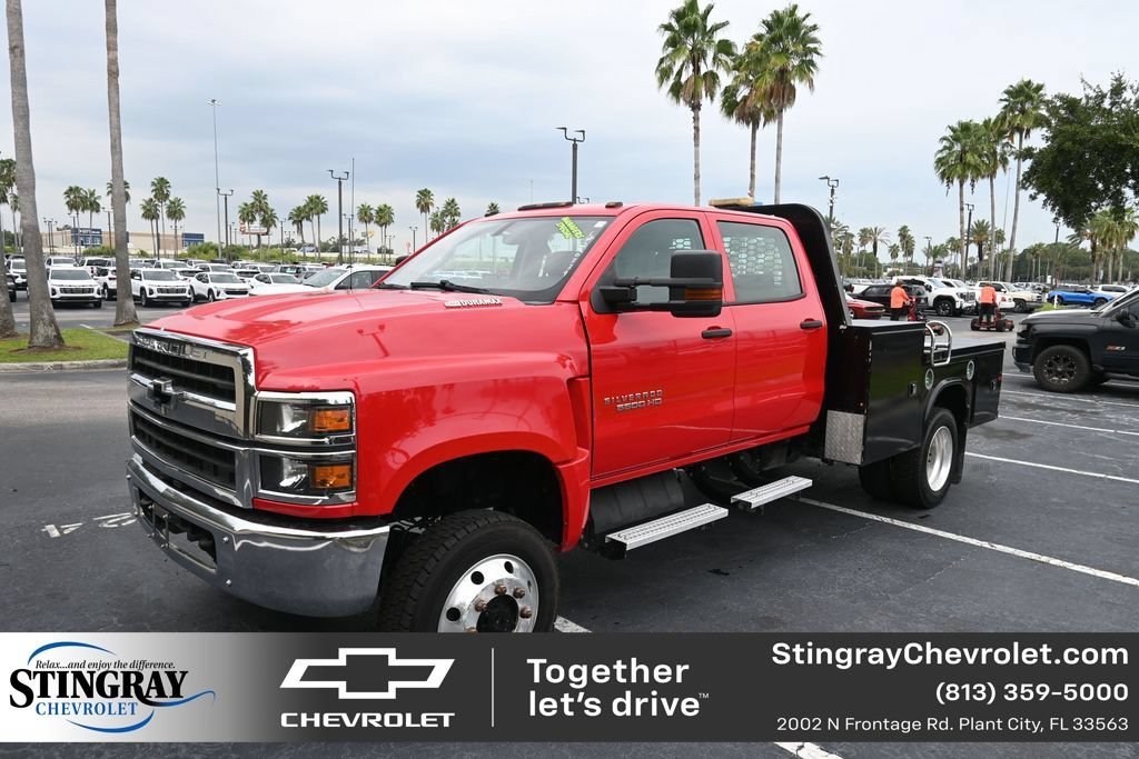 Used 2020 RED HOT Chevrolet Work Truck image 1