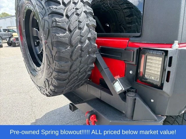 Used 2018 Red Jeep Rubicon Custom Build image 11