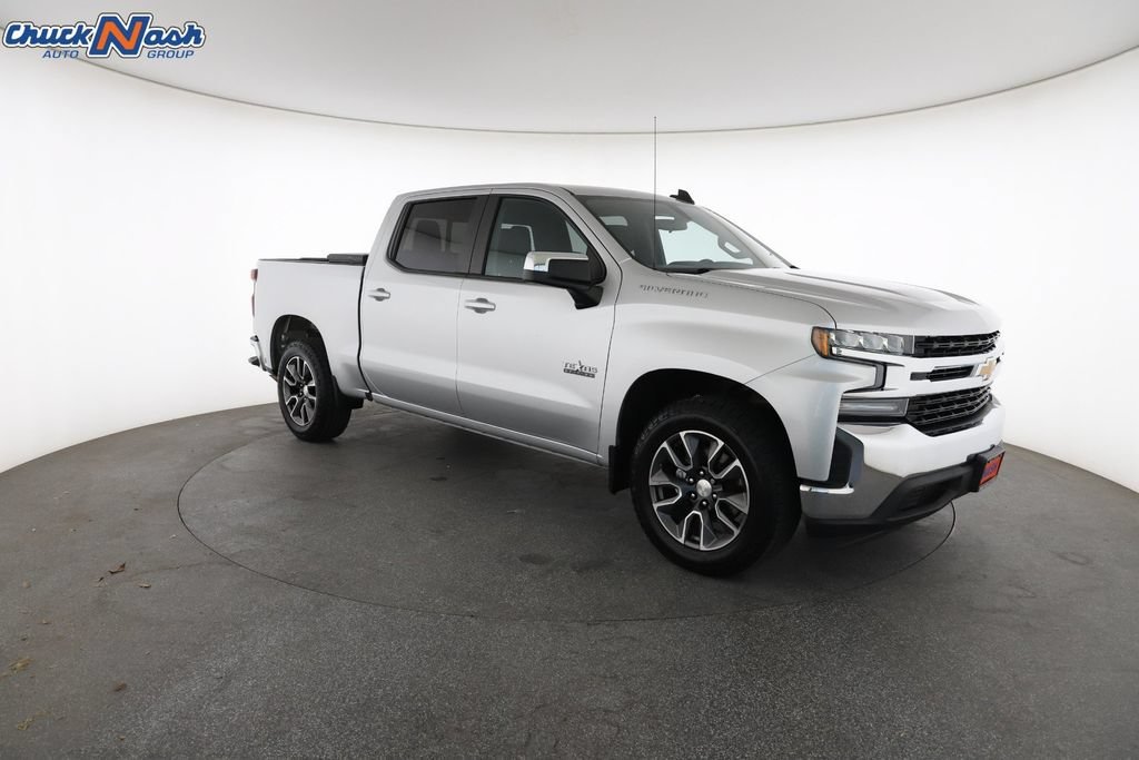 Used 2021 SILVER ICE METALLIC Chevrolet LT image 2