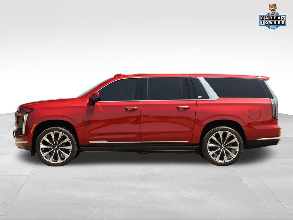 Used 2025 Radiant Red Tintcoat Cadillac Premium Luxury image 4