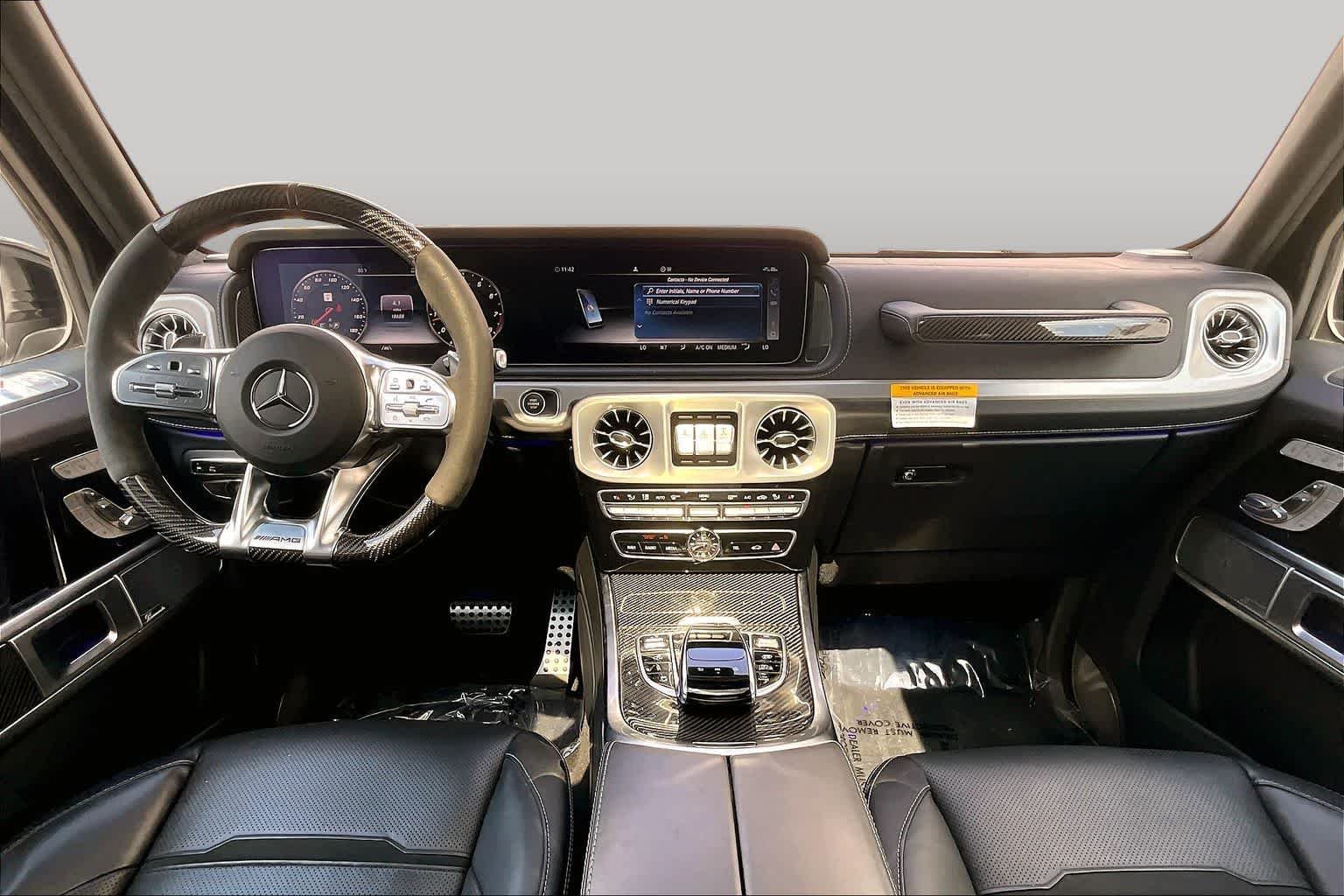 Used 2023 MANUFAKTUR Moonlight White Metallic Mercedes-Benz AMG® G 63 image 16