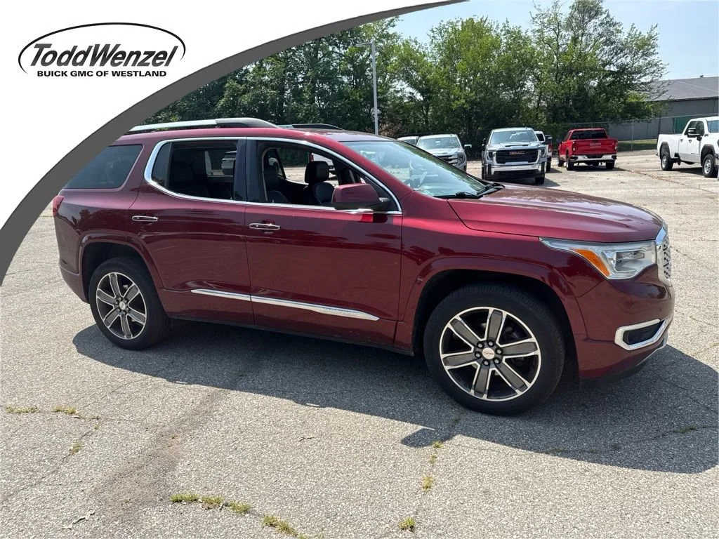 Used 2017 CRIMSON RED TINTCOAT GMC Denali image 1