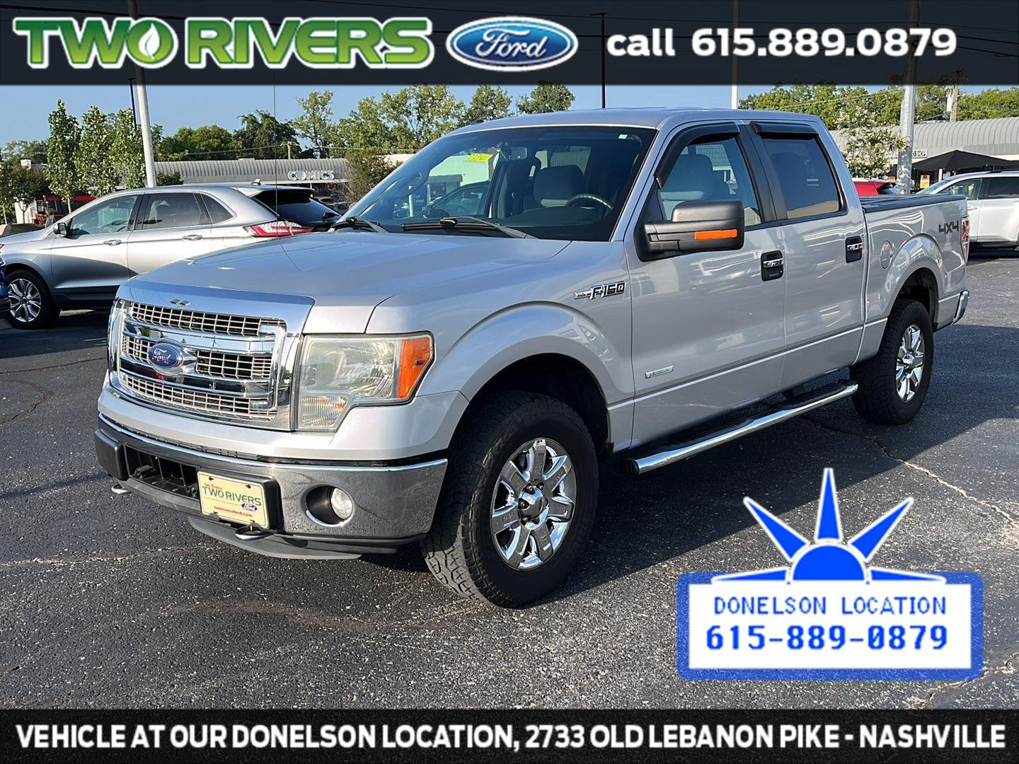 Used 2014 Ingot Silver Metallic Ford XLT image 4