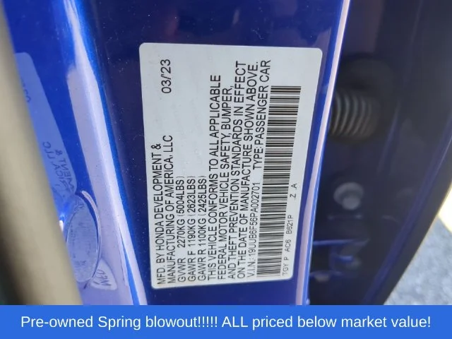 Used 2023 Blue Acura A-Spec Package image 52
