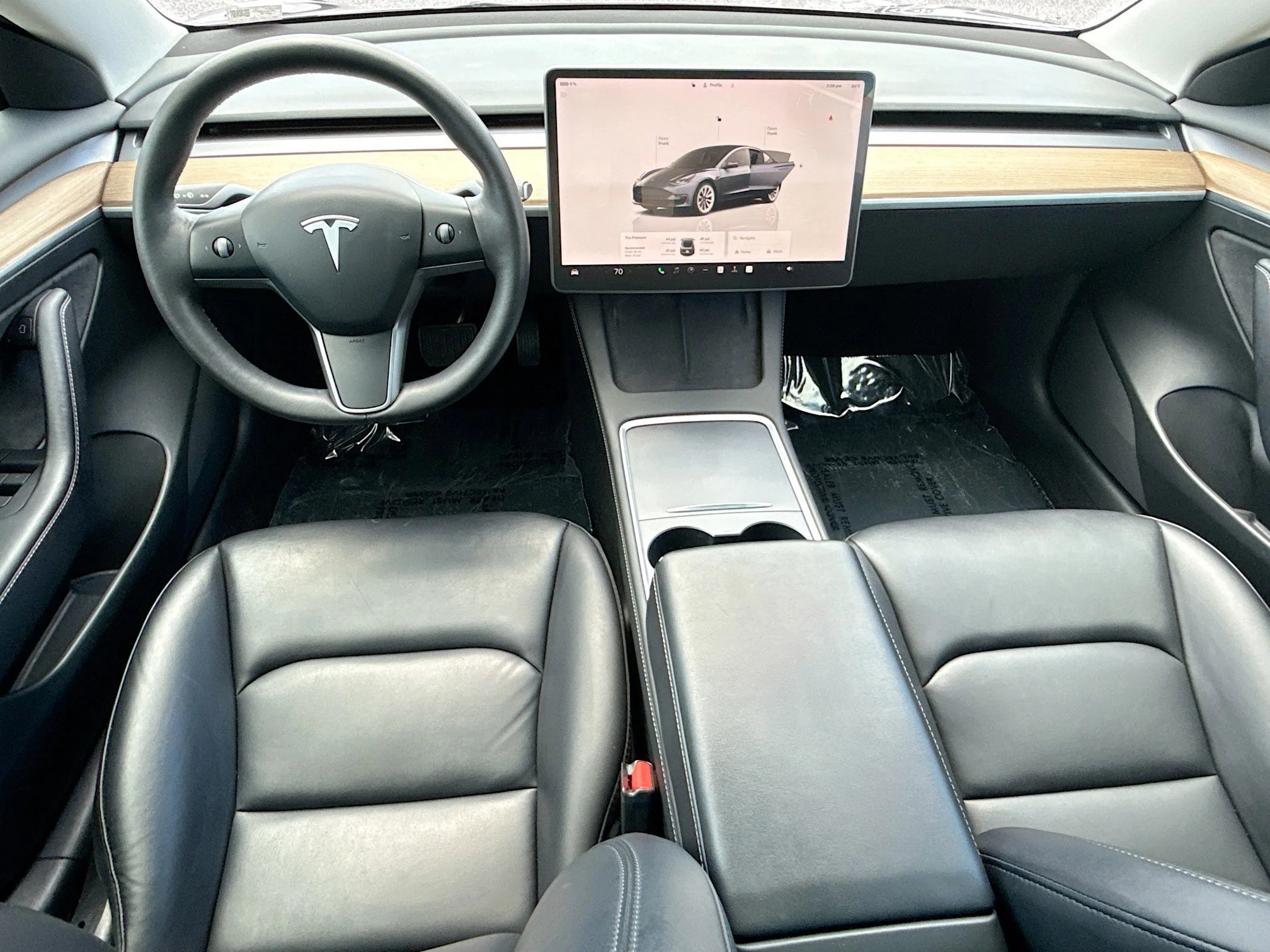Used 2023 Midnight Silver Metallic Tesla Base image 15