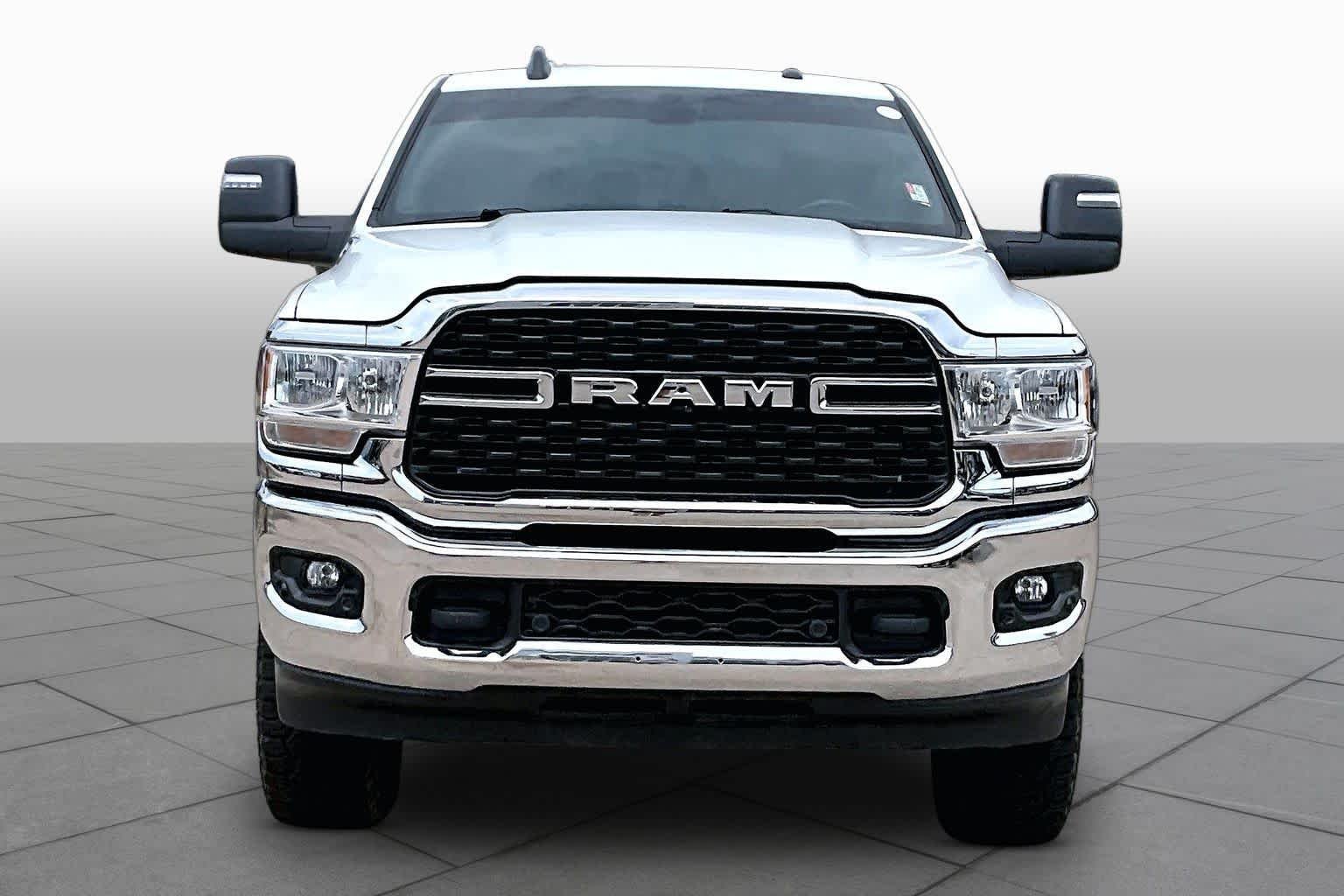 Used 2024 Bright White Clearcoat Ram Big Horn image 3