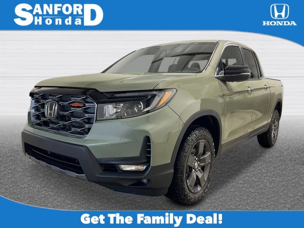 New 2026 Ash Green Metallic Honda TrailSport image 1