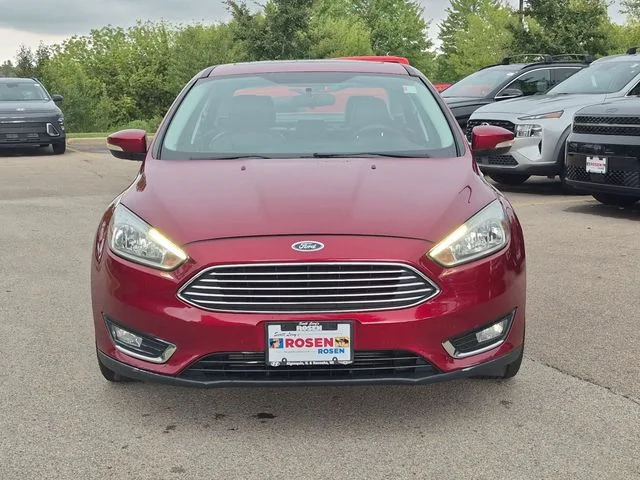 Used 2015 Red Ford Titanium image 2