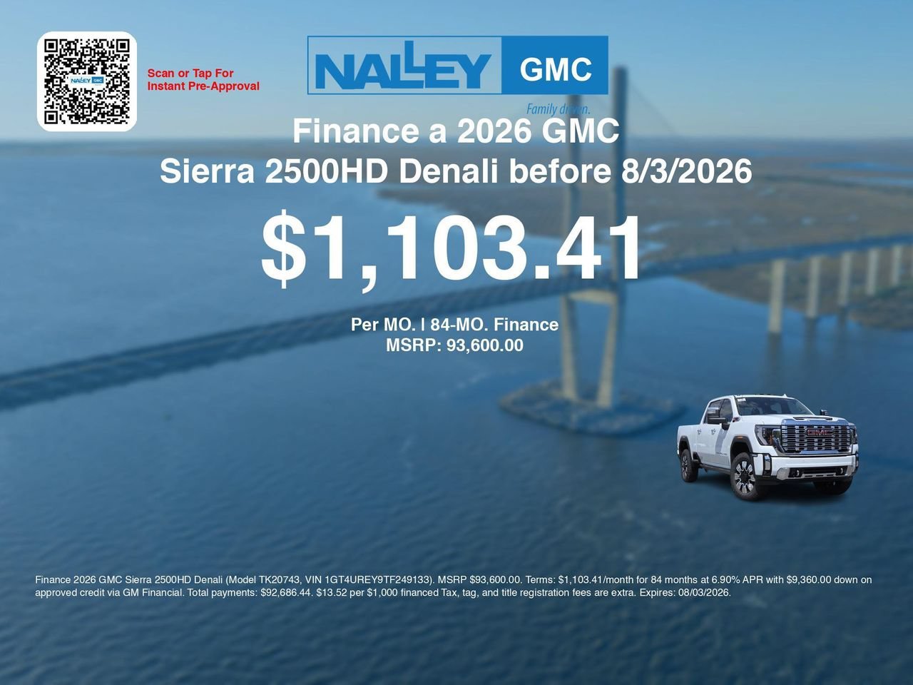 2026 GMC Sierra 2500HD Denali - Photo 7