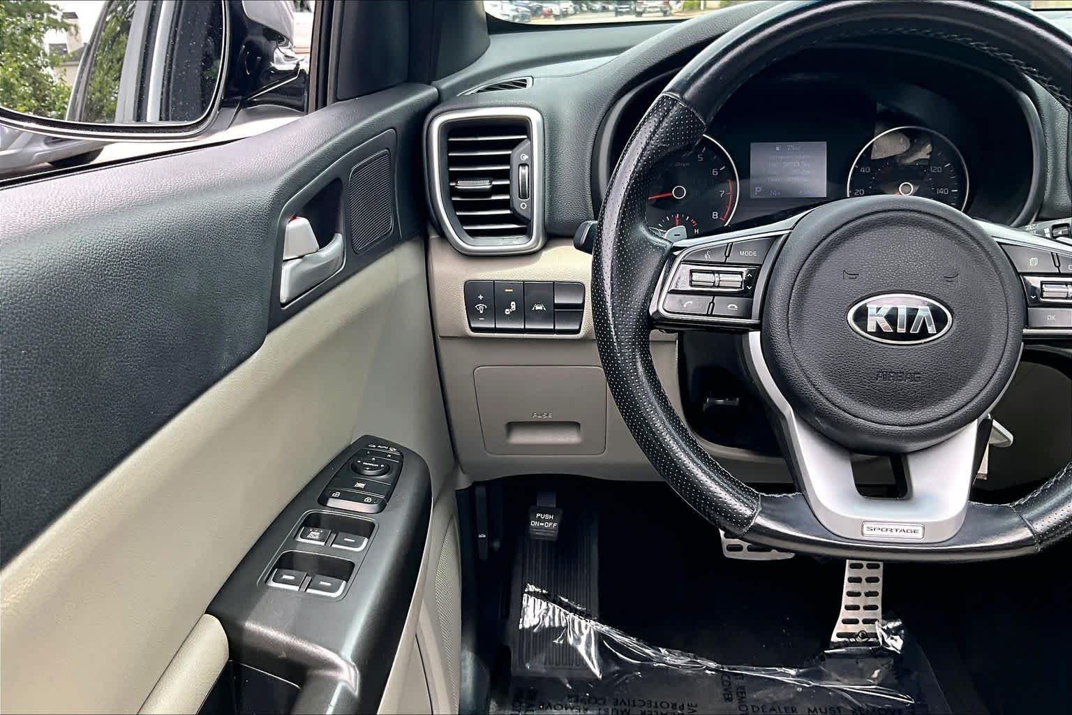 Used 2021 Sparkling Silver Kia S image 24