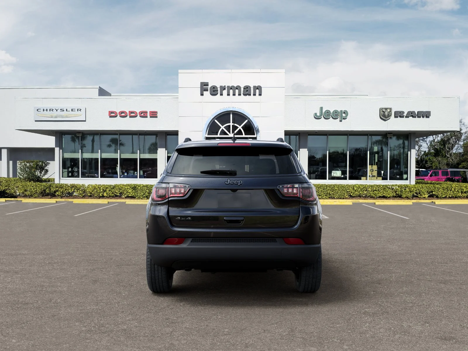 New 2026 Diamond Black Crystal Pearl-Coat Exterior Paint Jeep Latitude image 37