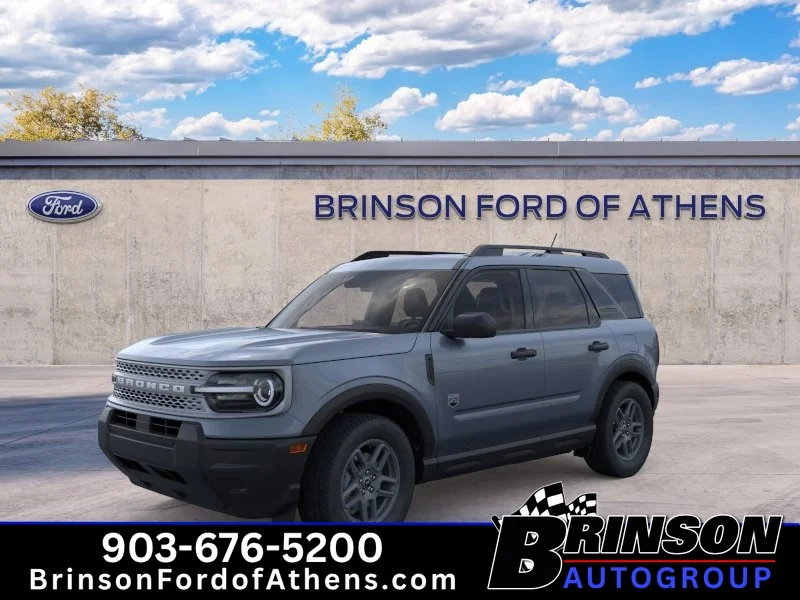New 2026 Azure Gray Metallic Tri-Coat Ford Big Bend image 1
