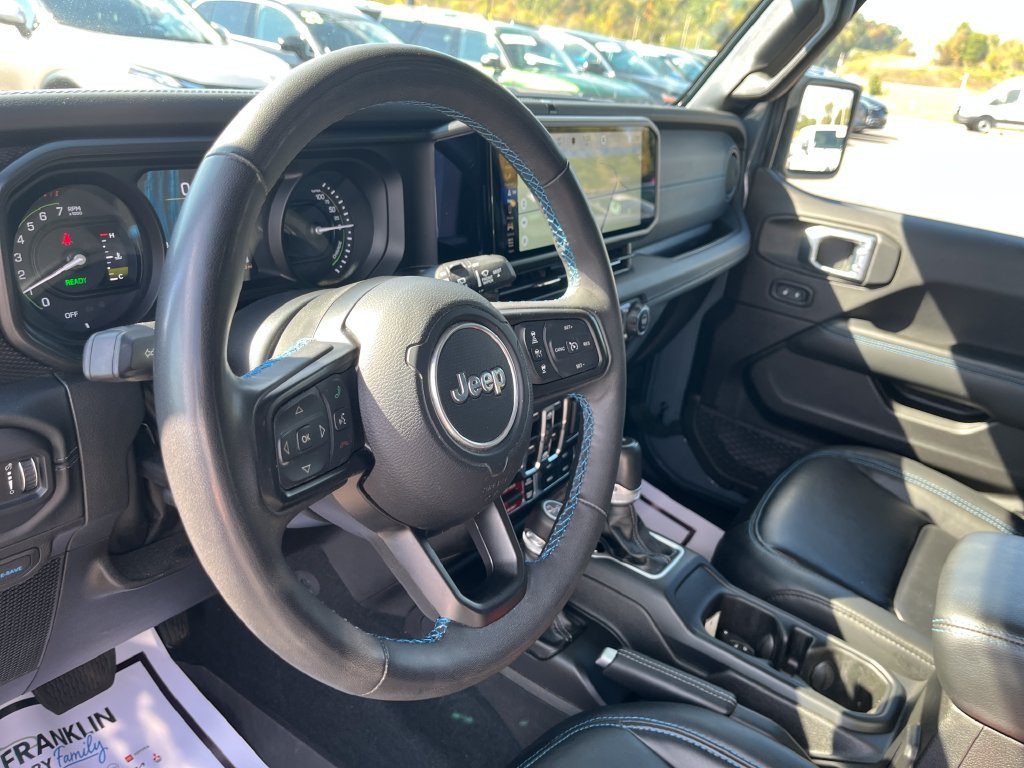Used 2024 Gray Jeep Rubicon 4xe image 14