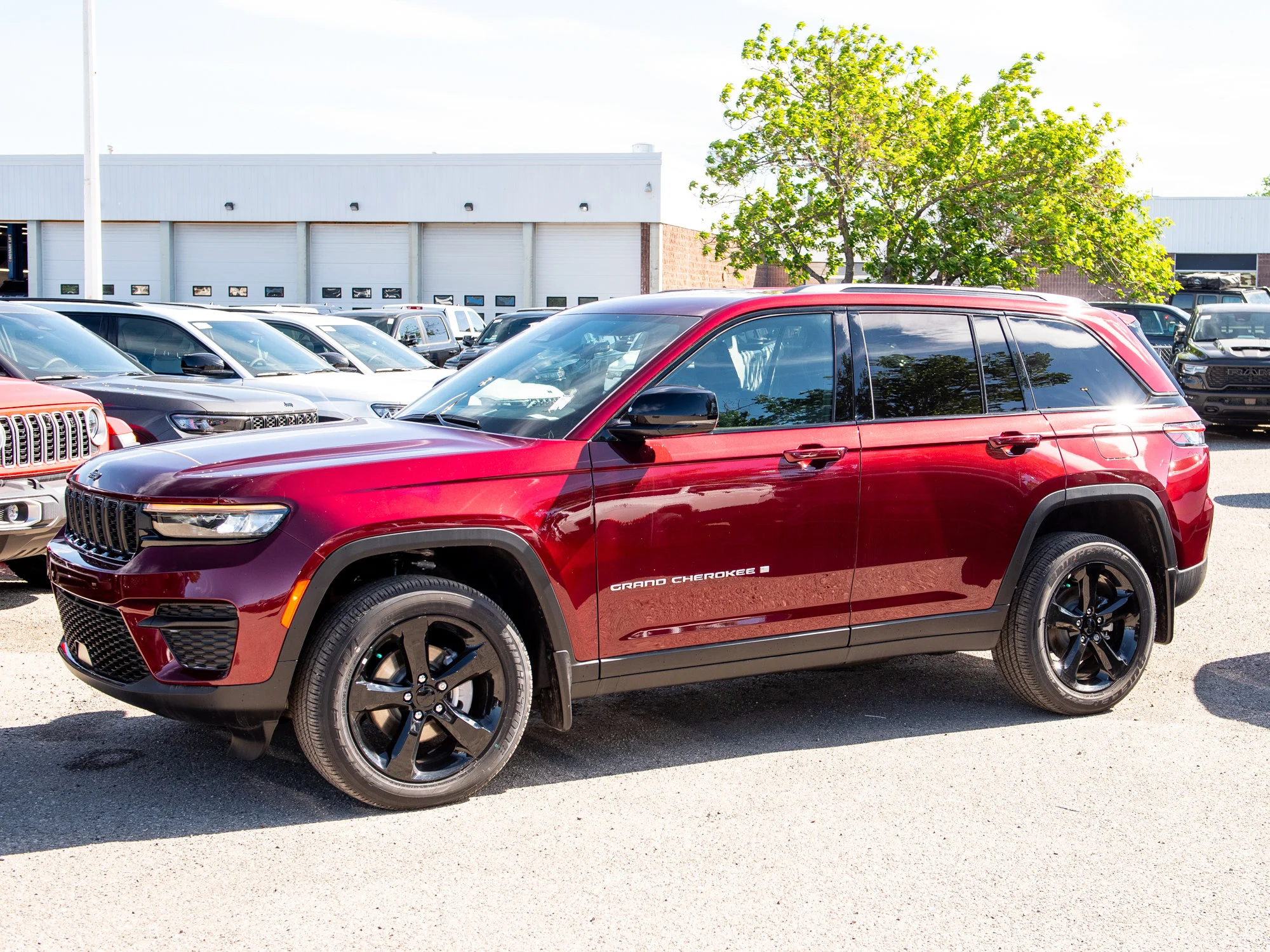 New 2025 Red Jeep Altitude* 4x4, Heated Leather, Wireless Charging Pad, Remote Start image 2