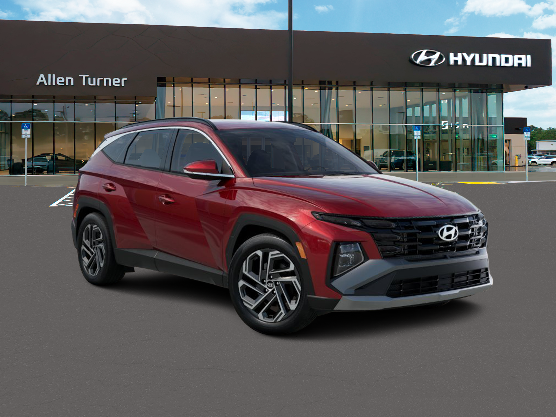 New 2026 Ultimate Red Hyundai SEL Plus FWD image 7