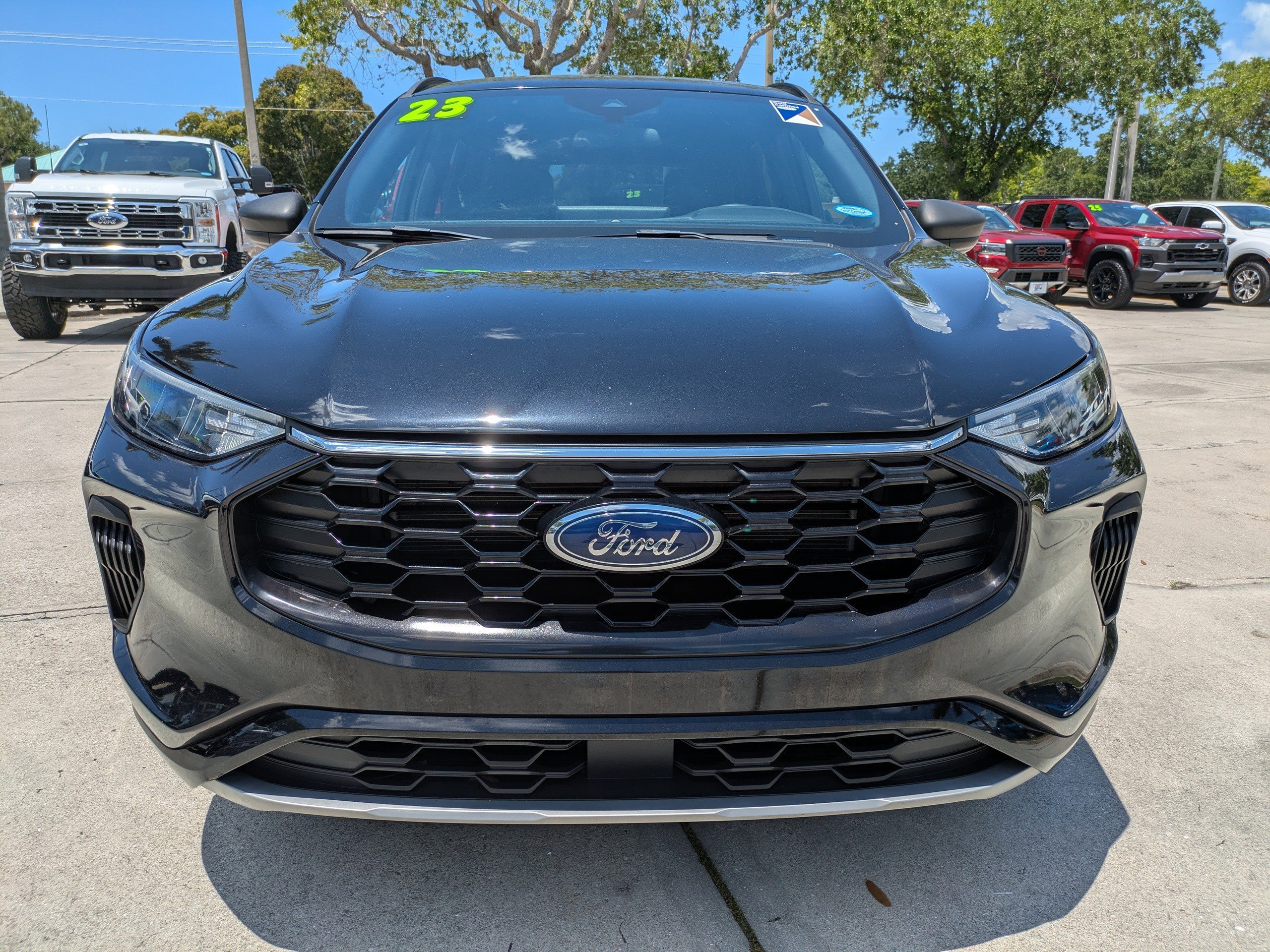 Used 2023 Agate Black Metallic Ford ST-Line image 8