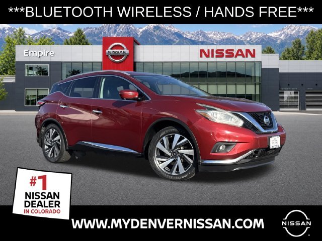 Used 2017 Red Nissan Platinum image 1