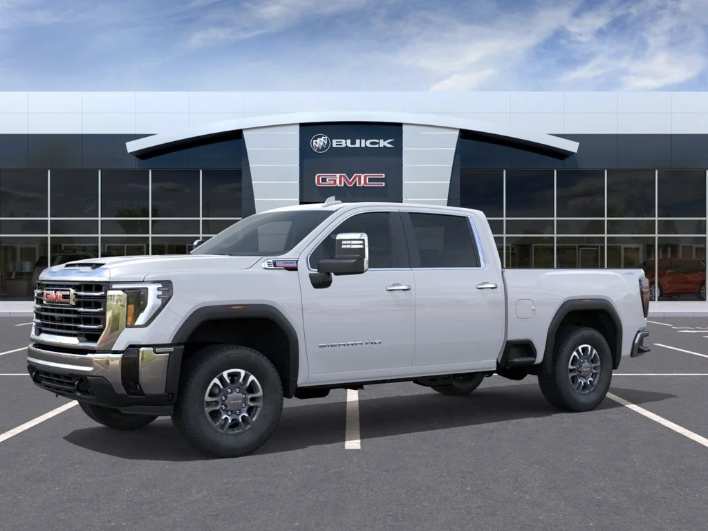 New 2026 Summit White GMC SLT image 3