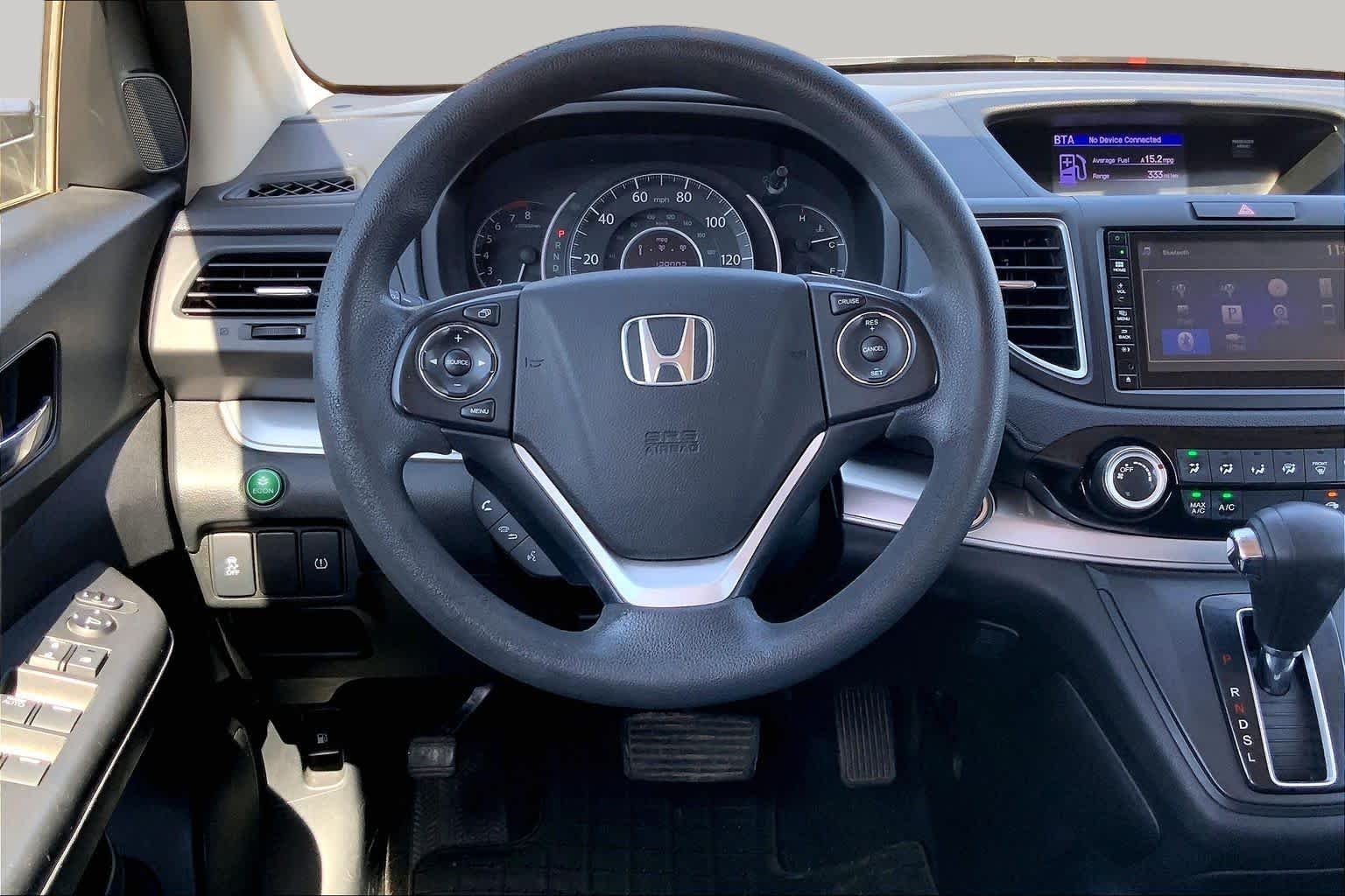 Used 2015 Obsidian Blue Pearl Honda EX image 6
