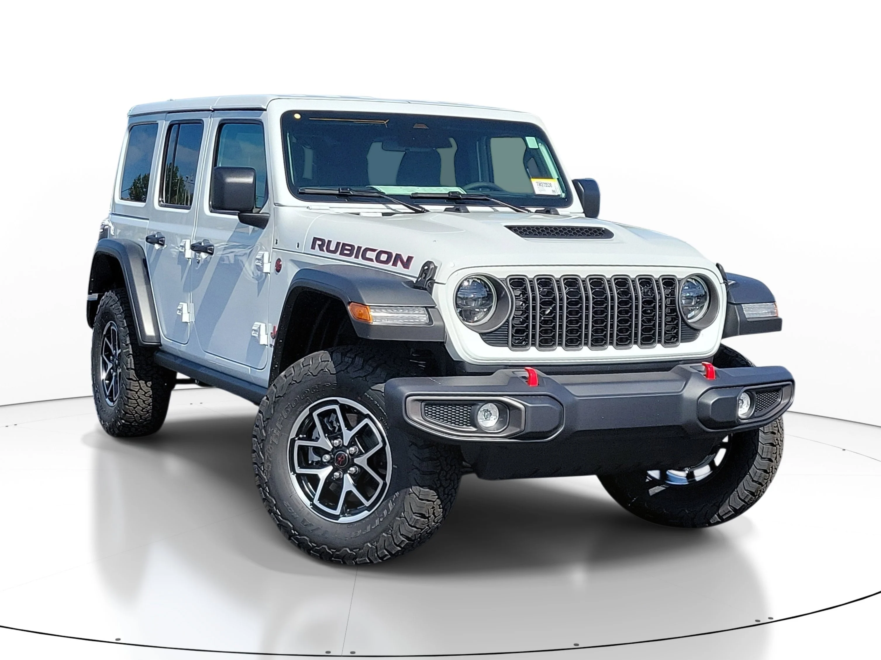New 2026 Bright White Clearcoat Jeep Rubicon image 1