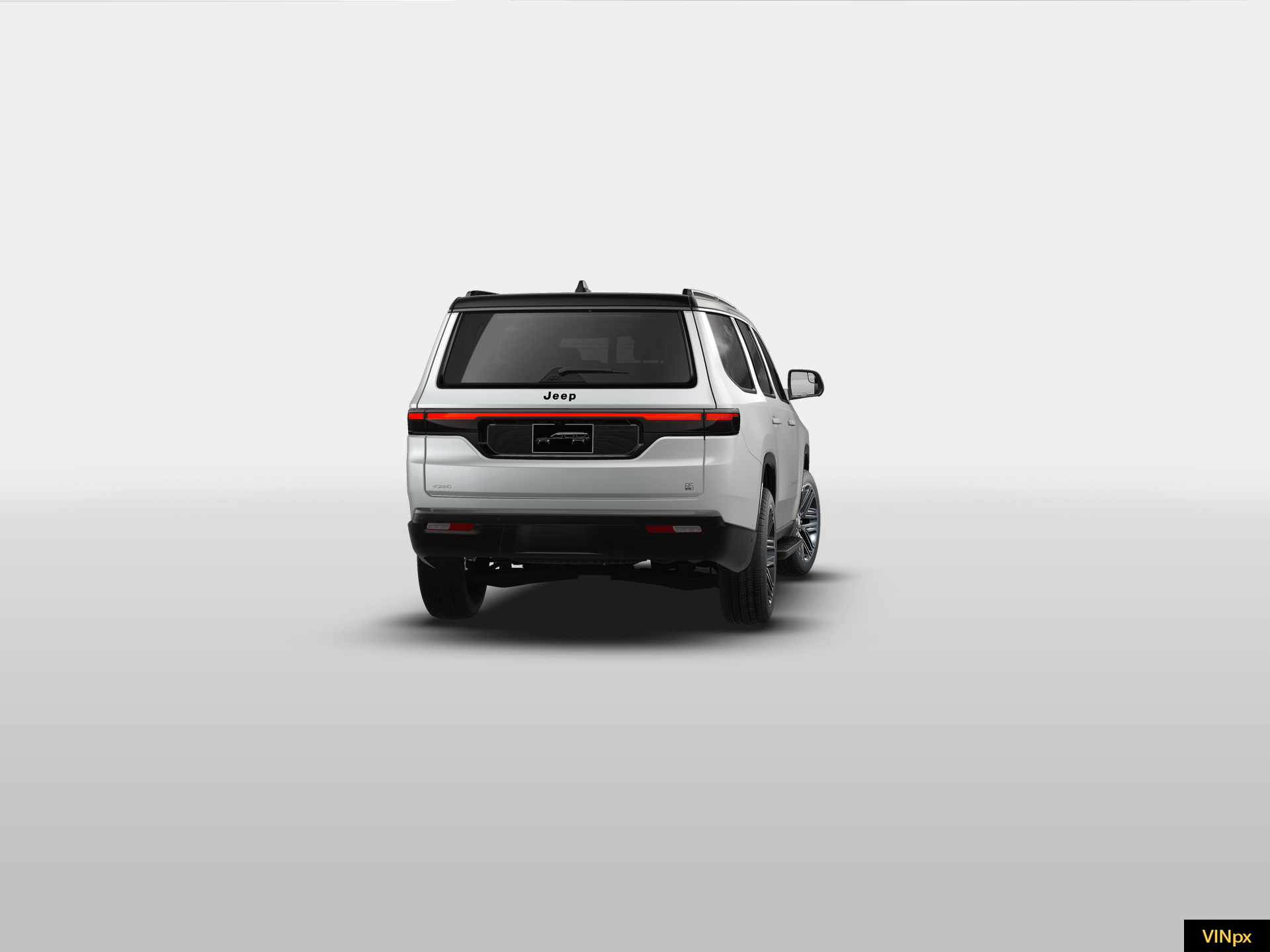New 2026 Bright White Clear-Coat Exterior Paint Jeep Grand Wagoneer image 14